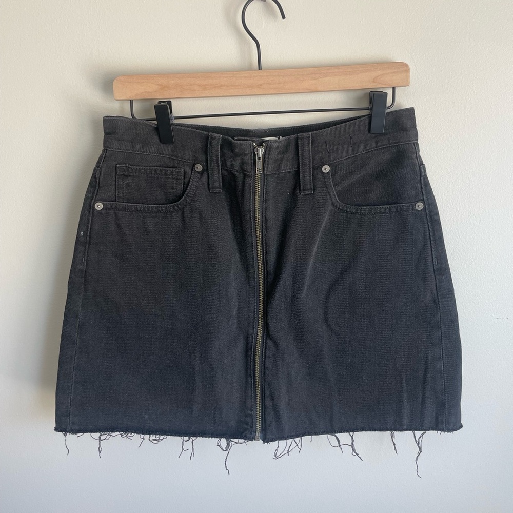 Madewell Rigid A Line Denim Skirt